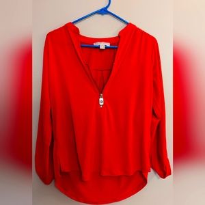 Michael kors top with zipper